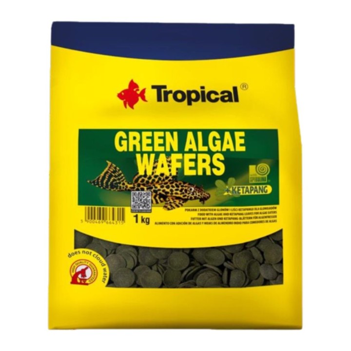 Expirace Tropical Green Algae Wafers 1kg tablety